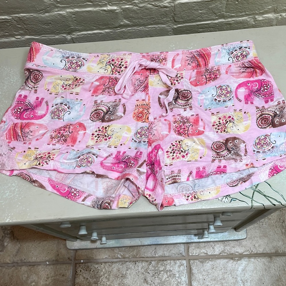 Elephant pajama shorts 🐘